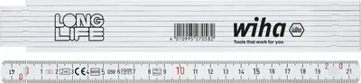 Image de Wiha 27057 Yardstick 2 m Polyamide