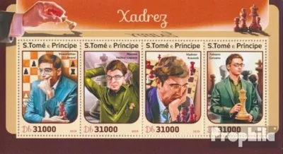 Produktbild von Briefmarken Sao Tome e Principe 2016 Mi 6901-6904 Kleinbogen (kompl. Ausgabe) postfrisch Schach