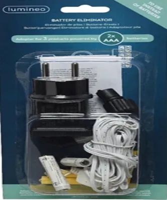 Produktbild von Batterie-Ersatz pvc BO indoor L.300cm schwarz/weiß