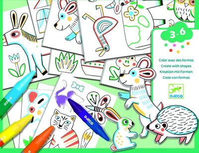 Obrázek produktu pro Kreativní dílna Zvířátka, Djeco