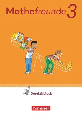 Obrázek produktu pro Mathefreunde 3. Schuljahr. Detektivblock mit Aufgaben zum Fordern