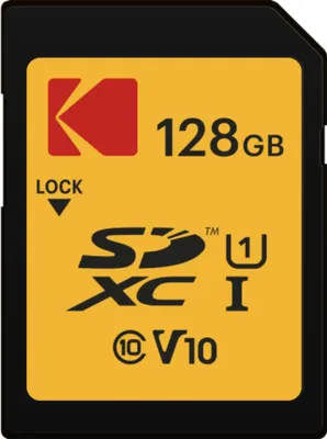 Image de Carte SD Kodak Carte mémoire 128 Go Premium Performance