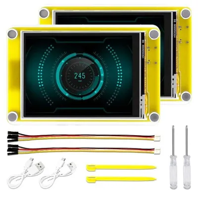 Produktbild von Elecrow ESP32 Crypto Solo Miner, BTC Lottery, 2,8 Touchscreen, 1000KH/s, 240MHz, 2 Stück