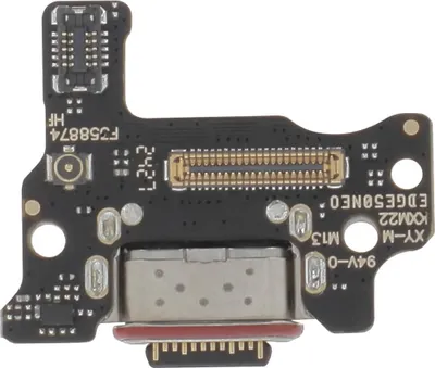 Image de Clappio, Motorola Edge 50 Neo Prise de charge USB-C avec microphone, Noir