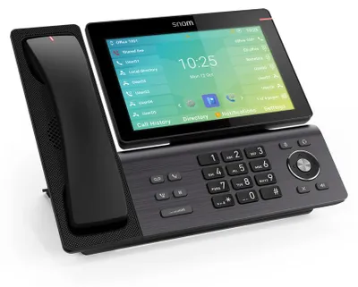 Productafbeelding van Snom D895M, draadloos VoIP-telefoon, zwart, model 4540 - VoIP-telefoon - Voice-over-IP