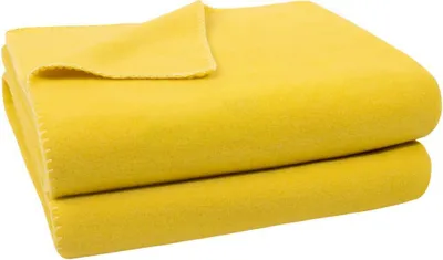 Produktbild von Zoeppritz Plaid Soft-Fleece Farbe curry Größe 110x160