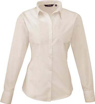 Produktbild von Premier Workwear Women´s Poplin Long Sleeve Blouse