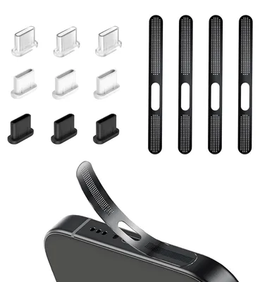 Zdjęcie produktu dla Zestaw 13 sztuk zatyczek do portu USB-C