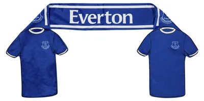 Produktbild von Everton FC - Schal, Acryl GT14782 (Einheitsgröße) (Blau)