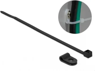 Immagine prodotto di DELOCK Befestigungsschelle 3,2 mm mit KBI 100x2,5mm  schwarz