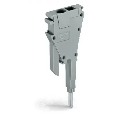 Immagine prodotto di Modulo di derivazione a innesto WAGO; con protezione antirotazione; collegabile in serie; grigio 870-425