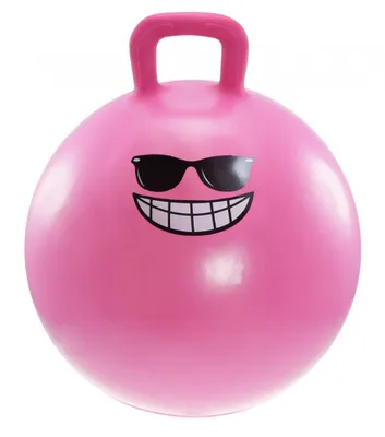 Obrázok produktu pre Detská skákacia lopta LIFEFIT® JUMPING BALL 55 cm, ružová