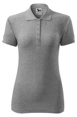 Produktbild von Malfini - Poloshirt für Damen, Baumwolle PP10026 (M) (Dunkelgrau)