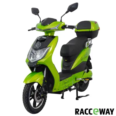Produktbild von Elektroskútr RACCEWAY® E-FICHTL®, sv.zelený-metalický s baterií 20Ah
