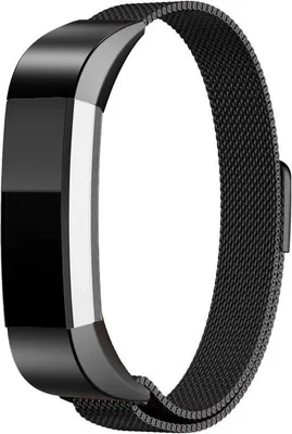 Produktbild von Jumadas Milanese Smartwatch-Armband – Passend für Fitbit Alta / Alta HR Milanese-Armband – Schwarz – Größe: S – Uhrenarmband/Armband/Armband