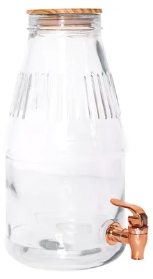 Produktbild von Glas Getränkespender 3.8 Liter mit Deckel