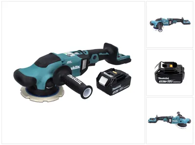 Produktbild von Makita DPO 600 F1 Akku Exzenterpolierer 18 V 150 mm XPT Brushless + 1x Akku 3,0 Ah - ohne Ladegerät