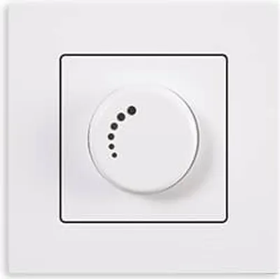 Produktbild von Gunsan Eqona Dimmer Switch Unterputz Weiss