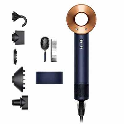 Produktbild von Dyson Supersonic™ Haartrockner Nachtblau/Kupfer Geschenkedition
