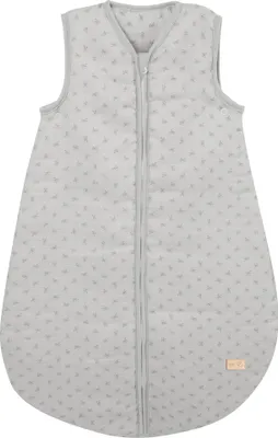 Produktbild von roba organic Schlafsack „Lil Planet” silbergrau, 70 cm, Musselin, 100 % Baumwolle, GOTS