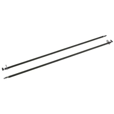 Two heating elements are shown against a white background.