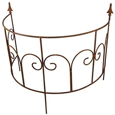 Produktbild von Stabiler Staudenhalter Rost Ø 65cm Volleisen Strauchhalter Rankgerüst Edelrost