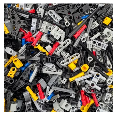 Produktbild von LEGO® Technic Kleinteile 500g Pins Achsen Verbinder gemischt Original A-Ware