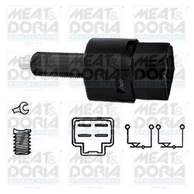 Produktbild von Bremslichtschalter MEAT & DORIA 35063