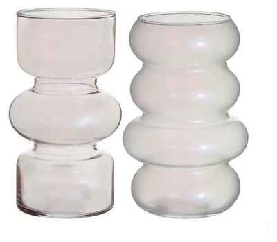 Produktbild von Blumenvase Ø10 cm H: 18 cm Perle (6 Stück) [IFS-29929]
