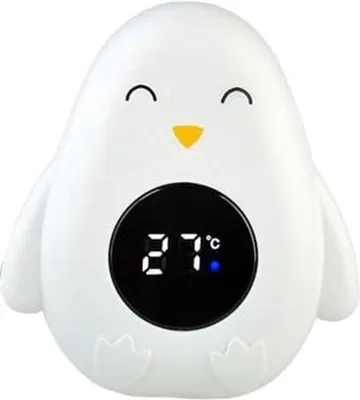 Obrázek produktu pro Digitální teploměr do vany s motivem tučňáka, bezpečný pro děti