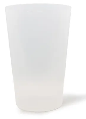 Produktbild von AKU® PP-Trinkbecher 1.000 ml/1,00 l, Mehrweg, Kunststoff, transparent/leicht milchig