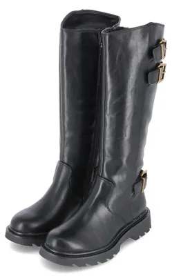 Immagine prodotto di Stivali da motociclista da donna Tamaris, colore nero, materiale sintetico, taglia: 36
