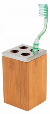 Image de Porte-brosse à dents en bambou