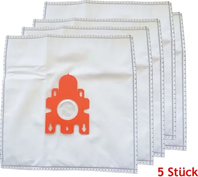 Produktbild von 5er Pack Keenberk Staubsauger-Beutel günstiger Ersatz für Miele Typ F / J / M  (5 Filter-Beutel + 1 Micro Filter Vlies)