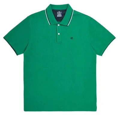Produktbild von CHAMPION Poloshirt für Herren aus Baumwoll-Piqué - Grün Grün M