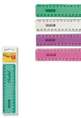 Produktbild von Stylex Lineal 16cm biegsam flexibel