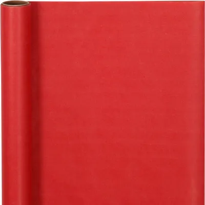 Produktbild von Geschenkpapier , B 50 cm, 60 g, Rot, 5 m/ 1 Rolle [HOB-20265]