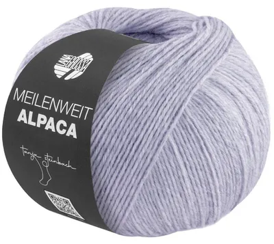 Produktbild von Lana Grossa - Meilenweit 6-fach 150g Alpaca uni 1024 zartlila