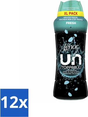 Produktbild von Lenor Unstoppables – Duftverstärker – Fresh – Non-Stop-Frische – Großpackung - Vorteilspack - 12 Stücke