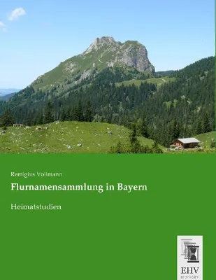 Produktbild von Flurnamensammlung in Bayern