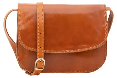 Produktbild von I Fratelli Umhängetasche Rot Echtleder ROSSO UNICA 27x20x12 cm 5513-Rosso