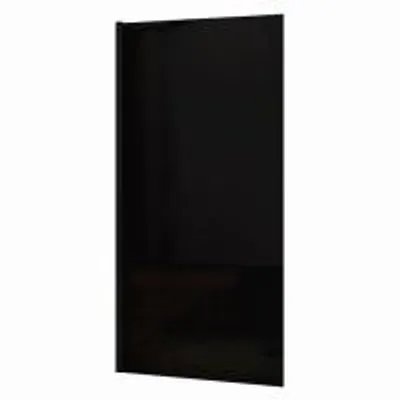 Produktbild von AICA Walk in Dusche 80x200cm 8mm NANO ESG schwarz für Duschwand ohne Tür Duschkabine Duschabtrennung