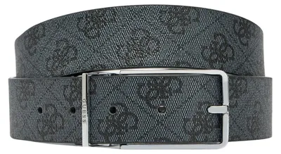 Produktbild von Guess - "Bmaglo" Gürtel für Herren, Rinderleder, wendbar NA1219 (L) (Grau)