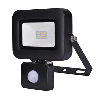 Produktbild von Solight LED-Strahler PRO mit Sensor, 10W, 850lm, 5000K, IP44
