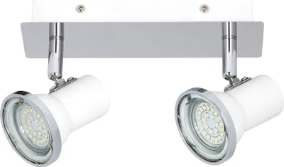 Image de Spot de plafond blanc GU10 2x15W Steve 5498 Rabalux