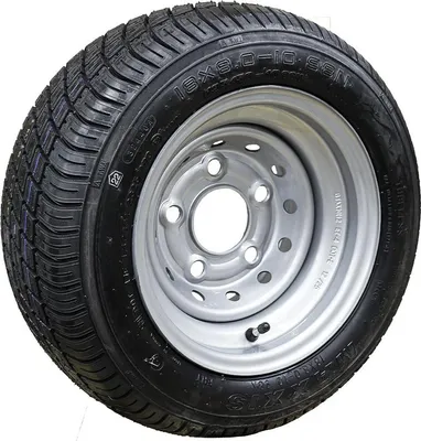Rad + Reifen 195/50 B10 (18x8,00-10) Zoll 6JA x 10H2 Maxxis 66,5/112/5