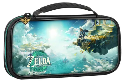 Zdjęcie produktu dla BigBen Nintendo Switch Travel Case Zelda NNS44 (torba transportowa zawierająca 2x pudełka na 4 gry, 2x pudełka na 2 karty micro SD)