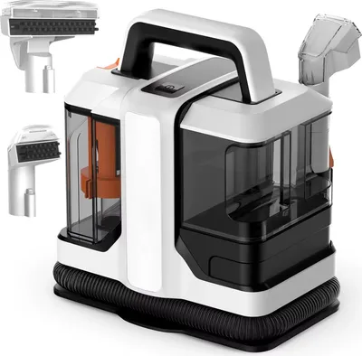 Obrázok produktu pre Odstraňovač škvŕn na koberce – ručný mokrý/suchý vysávač – 750 W – sací výkon 15 kPa – dvojitá nádrž 1,08/0,8 L – kábel 5,5 m, konektor pre zásuvku v EÚ