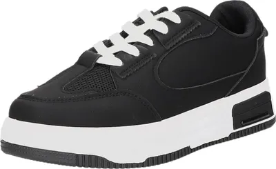 Produktbild von Sneakers Kinder-Jungen-Sneaker Schwarz-Weiß, Farbe:schwarz, EU Größe:38