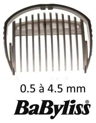 Image de BaByliss peigne 0,5 - 4,5 mm rasoir tondeuse à cheveux E709 E712 E769 E779 WTech